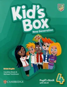Kid's Box New Generation 4 Pupil's Book with eBook British English - Caroline Nixon, Michael Tomlinson