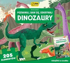 Poznawaj baw się odkrywaj Dinozaury Puzzle+książka - Enrico Lorenzi, Irena Trevisan
