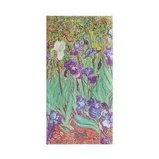 Kalendarz Paperblanks 2024 Van Gogh’s Irises Slim tygodniowy HOR - Paperblanks