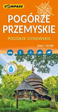 Pogórze Przemyskie, Pogórze Dynowskie mapa laminowana - Praca zbiorowa