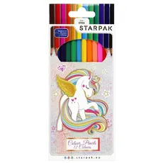 Kredki ołówkowe 12 kolorów Unicorn 12 sztuk