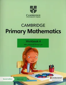 Cambridge Primary Mathematics Workbook 4 with digital access - Emma Low, Mary Wood