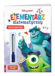 Disney uczy mix Elementarz matematyczny Ćwiczenia - Outlet