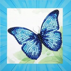 Niebieski motyl Quick Dotz