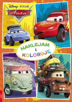 Disney Pixar Auta Naklejam i koloruję - Outlet