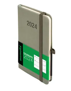 Kalendarz 2024 Memo A6 TDW oliwkowy