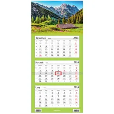 Kalendarz 2024 Trójdzielny Góry