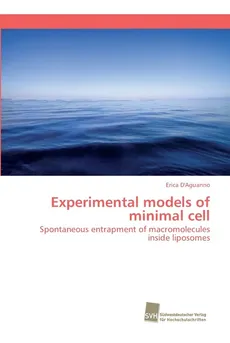 Experimental models of minimal cell - Erica D'Aguanno