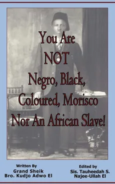 You Are NOT Negro, Black, Coloured, Morisco Nor An African Slave! - El Kudjo Adwo