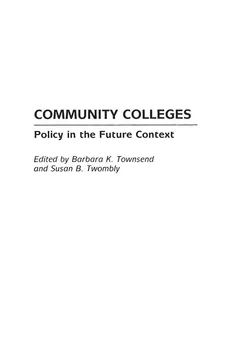 Community Colleges - Barbara Townsend