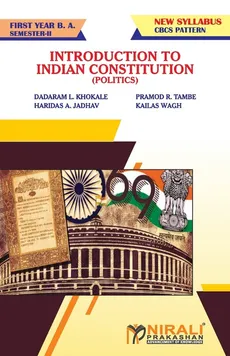 POLITICAL SCIENCE (INTRODUCTIION TO INDIAN CONSTITUTION) - Khokale Dadaram Laxman Prof.
