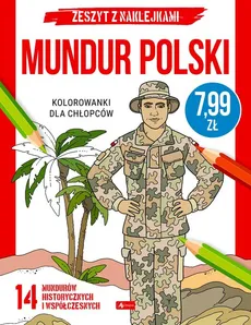 Kolorowanki dla chłopców Mundur polski