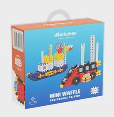 Klocki Mini Waffle Przyborniki: Pojazdy 140