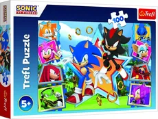 Puzzle Poznaj Sonica 100
