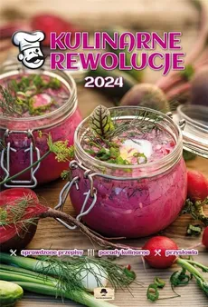 Kalendarz 2024 A3 ścienny Kulinarne Rewolucje - Outlet