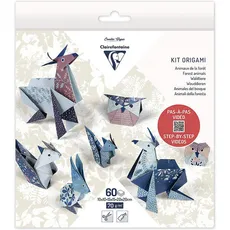 Papier do origami Zwierzęta 3 formaty 60 arkuszy