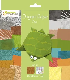 Papier do origami Zoo