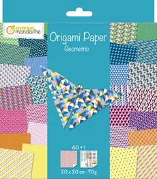 Papier do origami Geometric 60 arkuszy