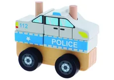 Zabawka drewniana Policja