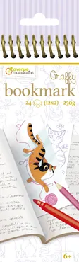 Zakładki do książek Graffy Bookmark - Koty