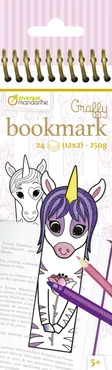 Zakładki do książek Graffy Bookmark - Jednorożce