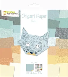 Papier do origami Furs 60 arkuszy