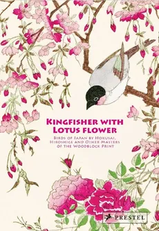 Kingfisher with Lotus Flower
