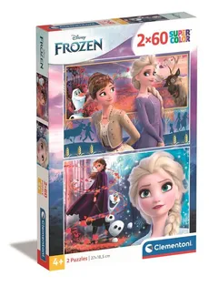Puzzle SuperColor 2x60 Frozen 2