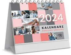 Kalendarz stojący na biurko kadrowy płacowy 2024 - Outlet
