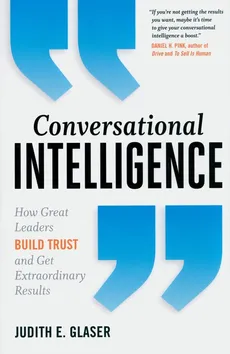 Conversational Intelligence - Glaser Judith E.