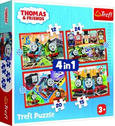 Puzzle 4w1 Odjazdowy Tomek