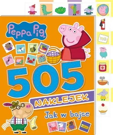 Peppa Pig 505 naklejek 3 Jak w bajce - Outlet