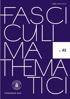 Fasciculi Mathematici 2009/42 - Praca zbiorowa