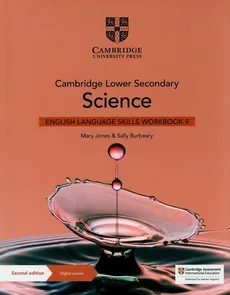 Cambridge Lower Secondary Science English Language Skills Workbook 9 with Digital Access (1 Year) - Sally Burbeary, Mary Jones