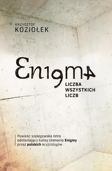 Enigma liczba wszystkich liczb - Outlet - Krzysztof Koziołek