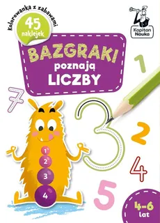 Bazgraki poznają Liczby 4-6 lat - Outlet - Katarzyna Szumska