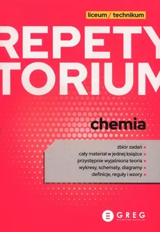 Repetytorium chemia liceum/technikum - Iwona Król, Piotr Mazur, Joanna Pabian-Rams