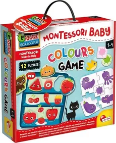 Montessori Baby Gra z kolorami