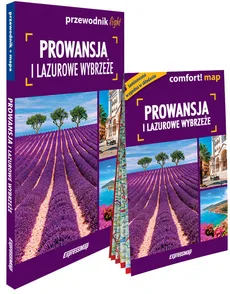 Prowansja i Lazurowe Wybrzeże light przewodnik + mapa - Grażyna Hanaf, Jabłoński, Piotr Wolak Magdalena