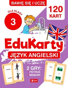 EduKarty Język angielski dla klasy 3 - Outlet - Bartłomiej Paszylk