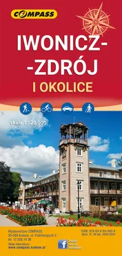 Mapa Iwonicz-Zdrój i okolice Rymanów-Zdrój i okolice 1:20 000