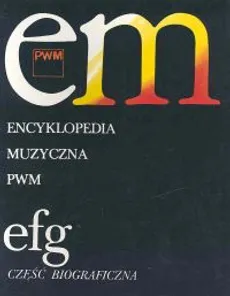 Encyklopedia muzyczna EFG - Outlet