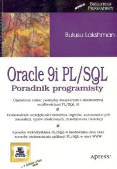Oracle 9i PL/SQL - Bulusu Lakshman
