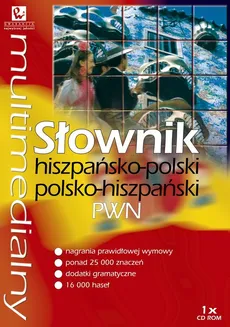 Multimedialny słownik hiszpańsko-polski polsko-hiszpański PWN - Outlet