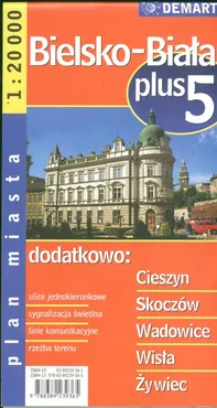 Bielsko-Biała plus 5 1:20 000 plan miasta - Outlet