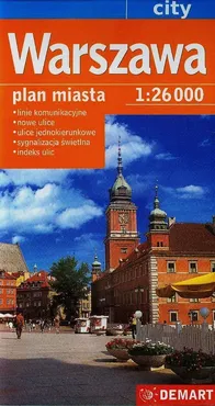 Warszawa plan miasta - Outlet