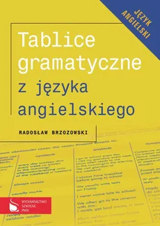 Tablice gramatyczne z języka angielskiego - Outlet - Radosław Brzozowski