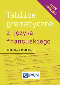 Tablice gramatyczne z języka francuskiego - Wiesława Burlińska