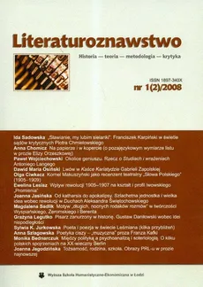 Literaturoznawstwo nr 1(2)2008 - Outlet