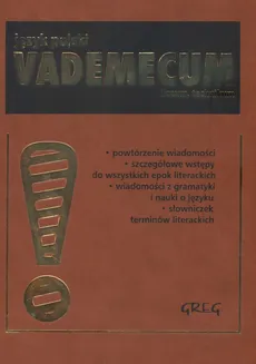 Vademecum Język polski - Outlet - Wojciech Rzehak